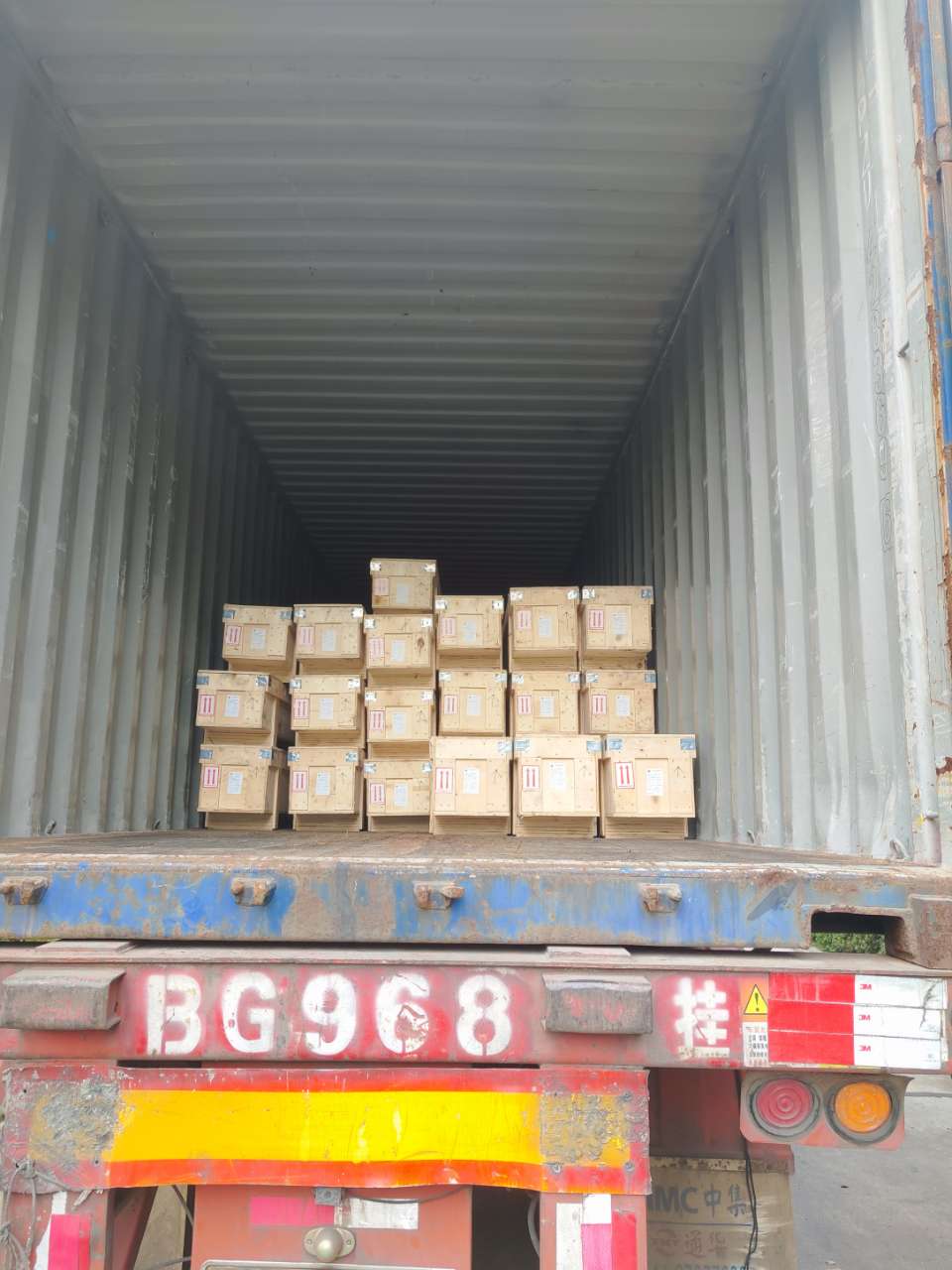 Inconel625 round bar loading in container delivery to Germany